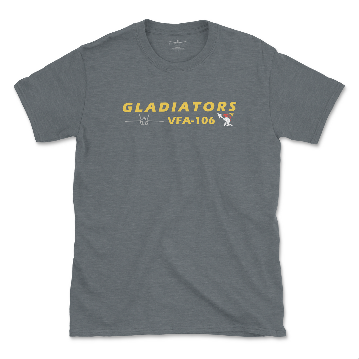 VFA-106 Gladiators Flight Line Series F/A-18 Super Hornet T-Shirt