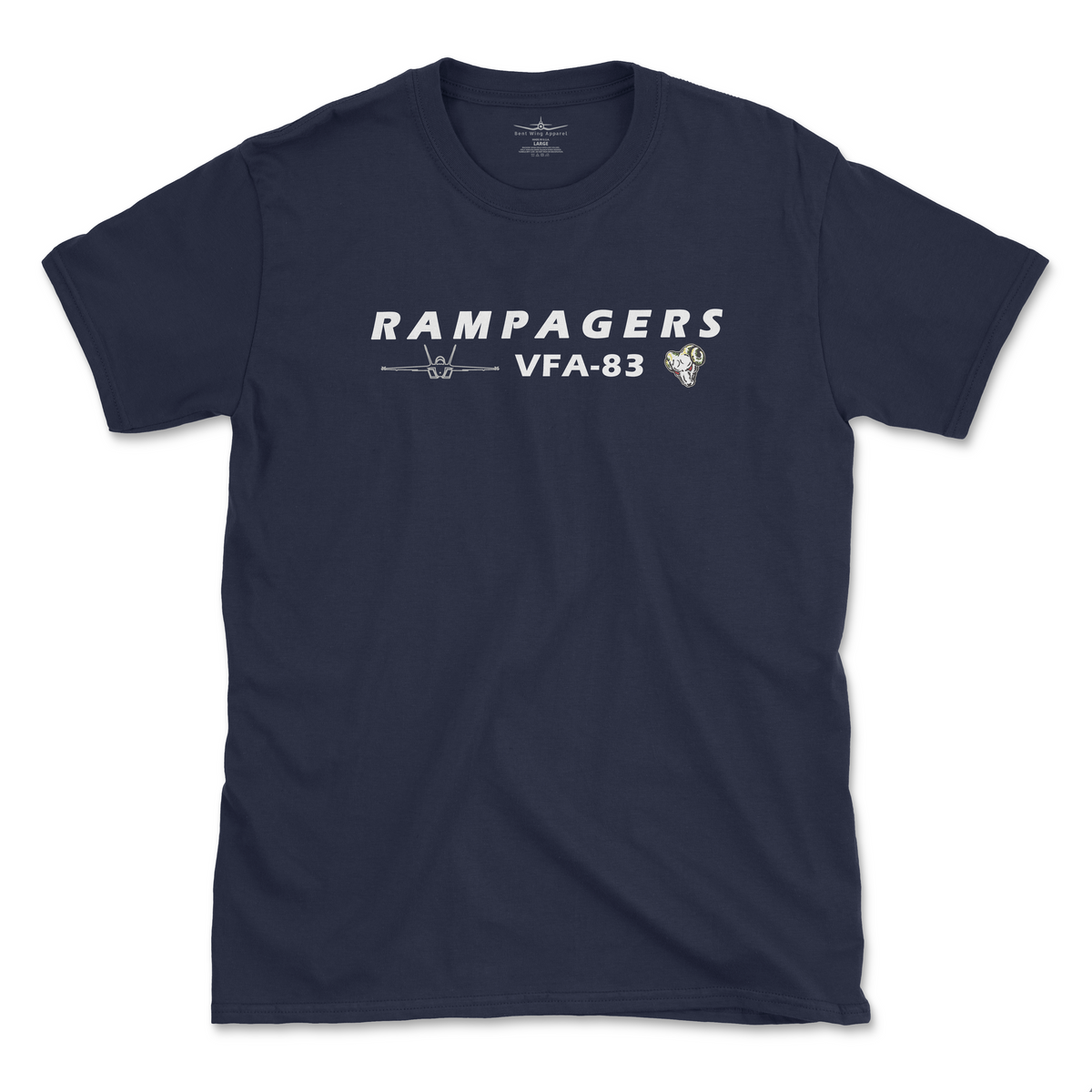 VFA-83 Rampagers Flight Line Series F/A-18 Super Hornet T-Shirt