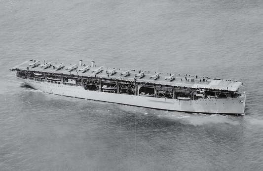 USS Langley (CV-1), the U.S. Navy’s first aircraft carrier, during the early development of American carrier aviation.