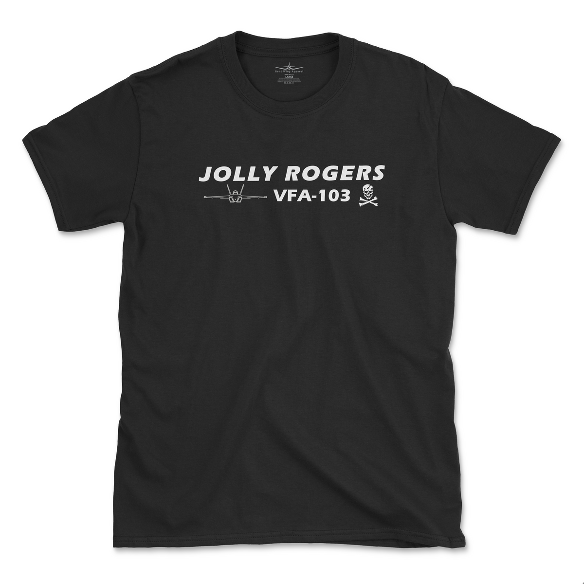 VFA-103 Jolly Rogers Flight Line Series F/A-18 Super Hornet T-Shirt