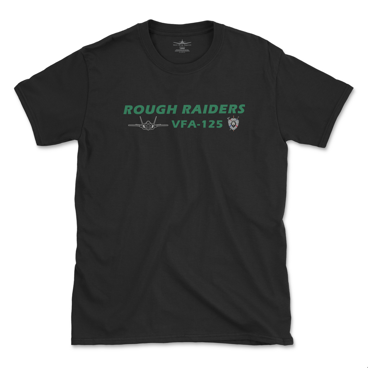 VFA-125 Rough Raiders Flight Line Series F-35C Lightning II T-Shirt