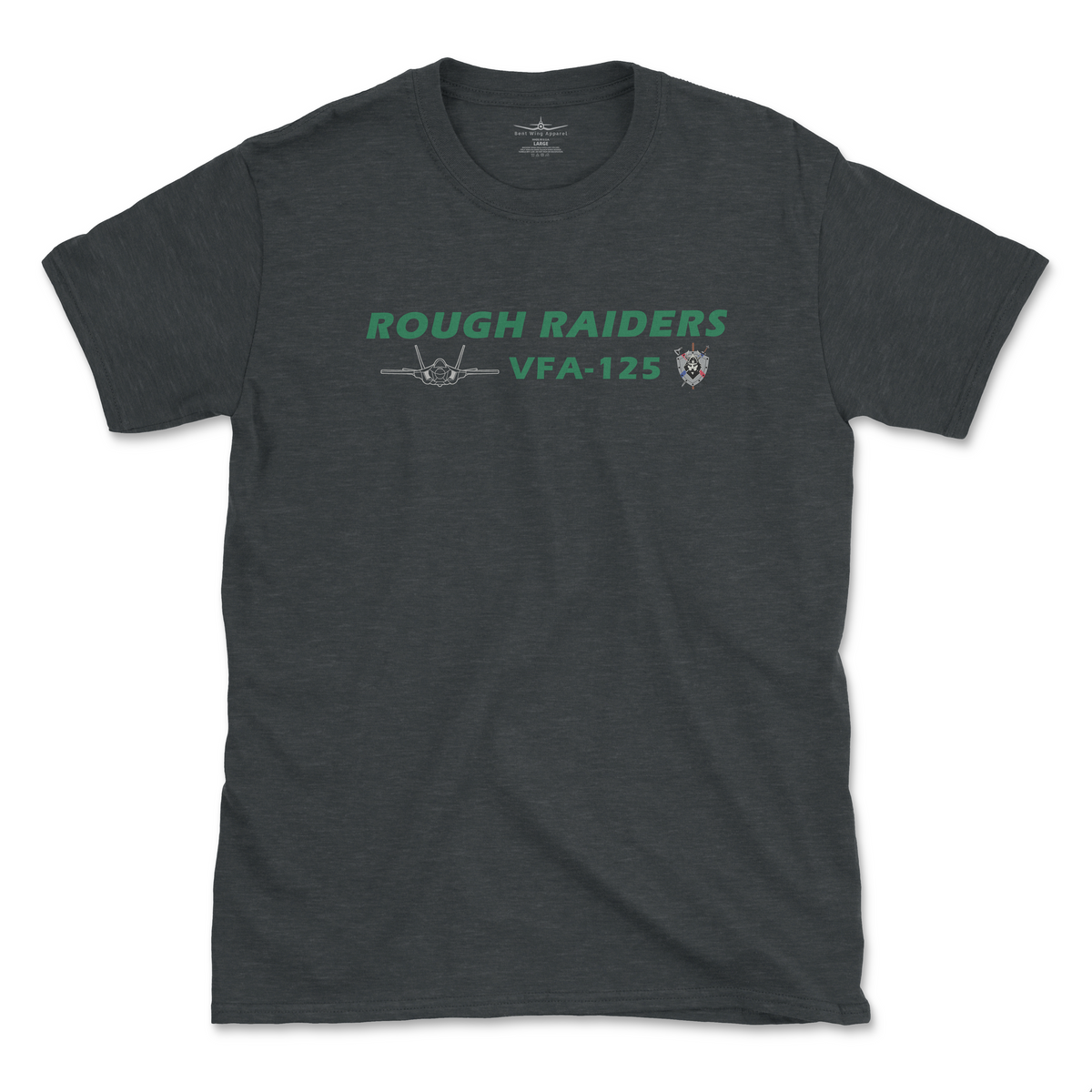 VFA-125 Rough Raiders Flight Line Series F-35C Lightning II T-Shirt