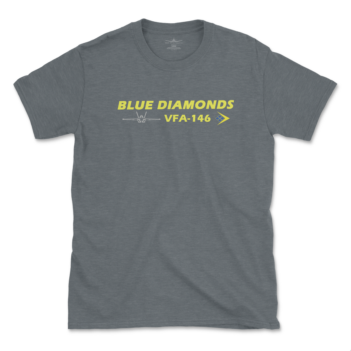 VFA-146 Blue Diamonds Flight Line Series F/A-18 Super Hornet T-Shirt