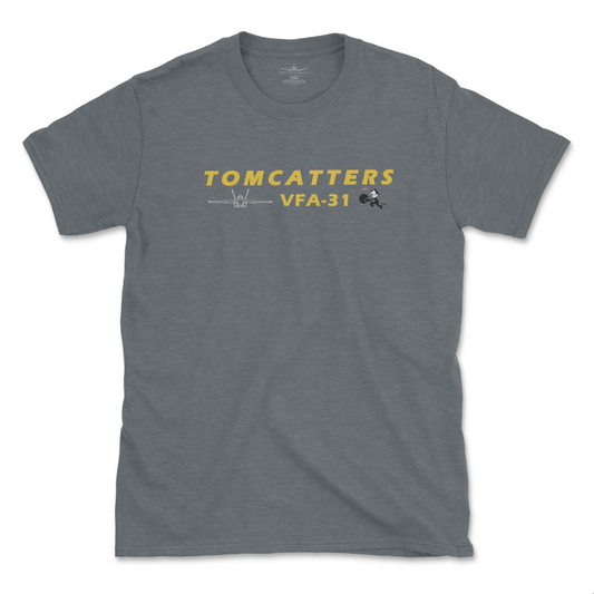 VFA-31 Tomcatters Flight Line Series F/A-18 Super Hornet T-Shirt