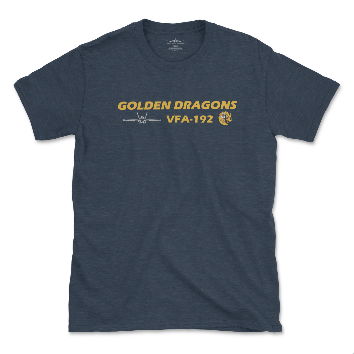 VFA-192 Golden Dragons Flight Line Series F/A-18 Super Hornet T-Shirt