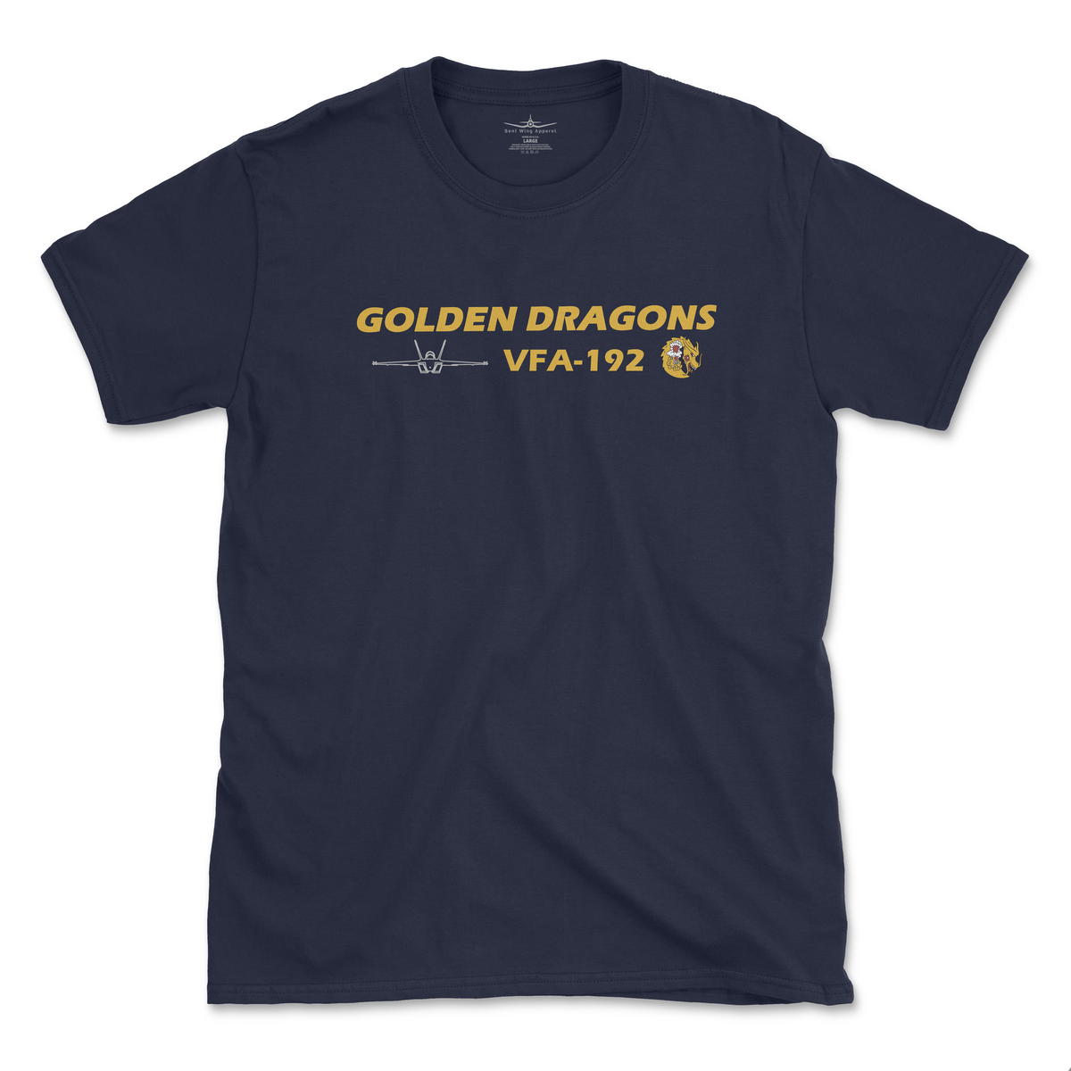 VFA-192 Golden Dragons Flight Line Series F/A-18 Super Hornet T-Shirt