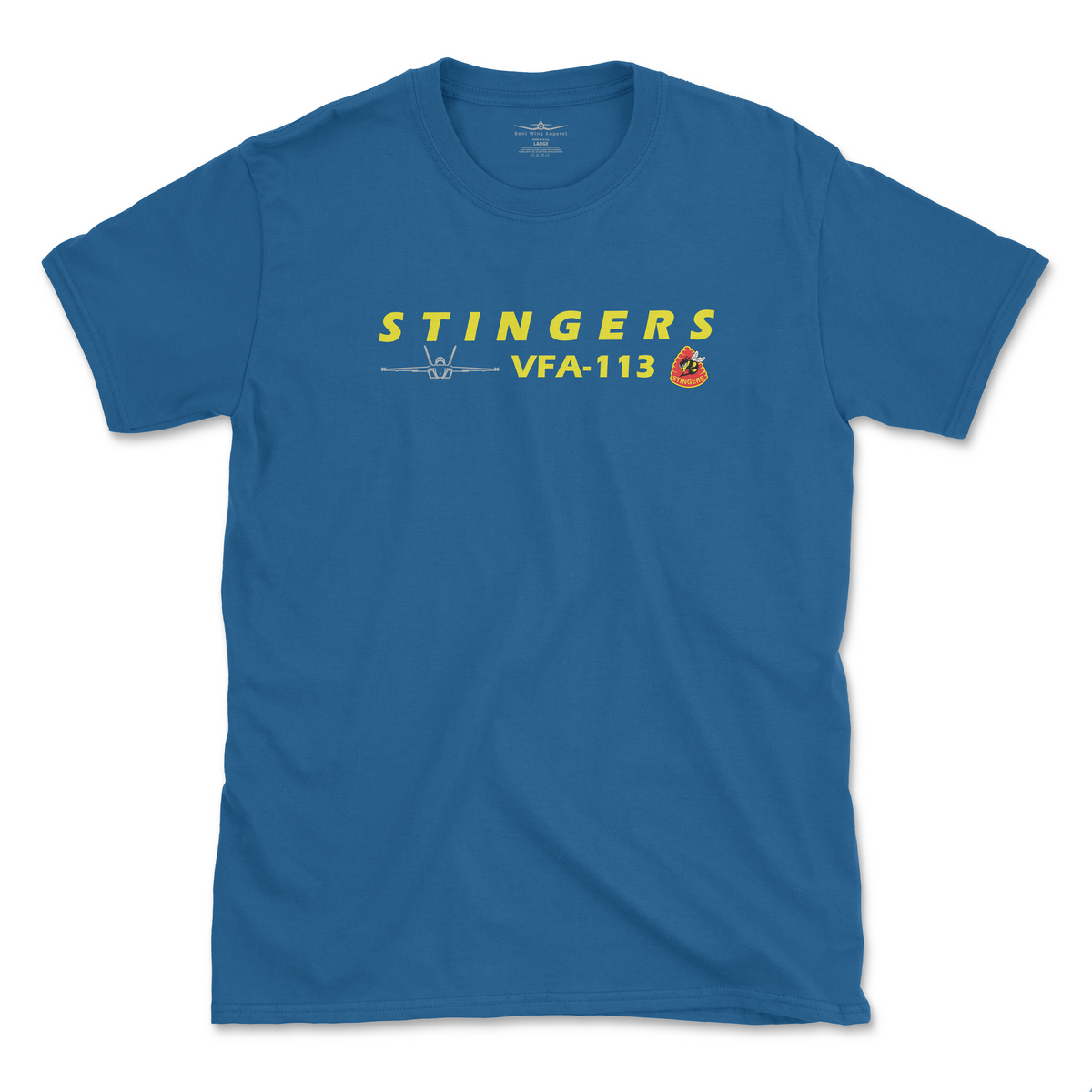 VFA-113 Stingers Flight Line Series F/A-18 Super Hornet T-Shirt