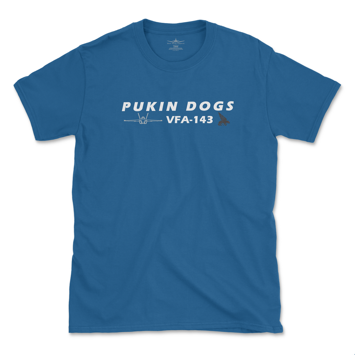 VFA-143 Pukin' Dogs Flight Line Series F/A-18 Super Hornet T-Shirt
