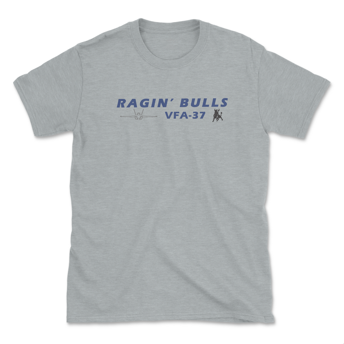 VFA-37 Ragin' Bulls Flight Line Series F/A-18 Super Hornet T-Shirt