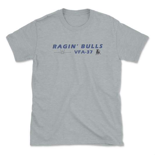 VFA-37 Ragin' Bulls Flight Line Series F/A-18 Super Hornet T-Shirt